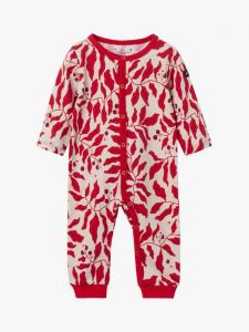 Детский комбинезон для сна из хлопковой смеси с рождественскими ягодами Polarn O. Pyret, Red