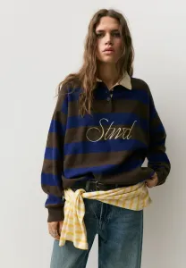 Рубашка поло Pull&Bear, Brown