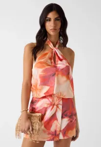 Gedrucktes halstuch blouse Marciano By Guess, Orange Mehrfarbig