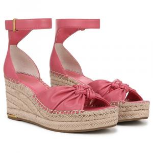 Эспадрильи на танкетке Clementine Franco Sarto, strawberry pink leather