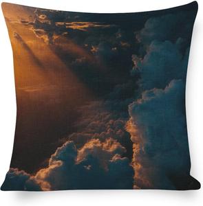 MaSiledy Чехол для подушки декоративный звездное небо космос галактика астрономическая тематика Pattern-4