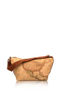 Большой натуральный плечевой ремень Alviero Martini