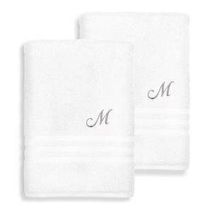 Домашний текстиль Linum, турецкий хлопок Denzi, персонализированный набор из 2 предметов для ванной