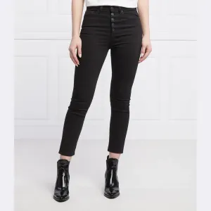 Джинсы узкого кроя Lizy The Kooples, черный