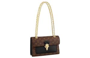 LOUIS VUITTON Виктуар Монорам Чёрный