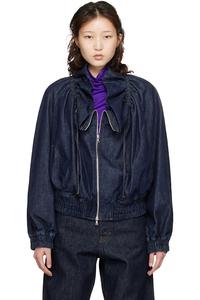 Dries Van Noten Джинсовая куртка «Синий кокон»