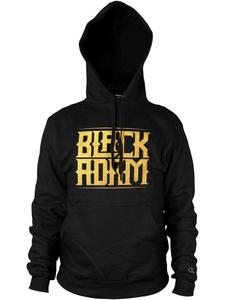 Толстовка с капюшоном "Gold Logo Big Tall Hoodie" черного цвета DC Comics