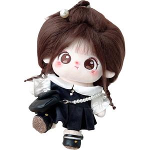 Скелет с обратимыми нарядами хлопковая кукла ежегодная кукла плюшевая кукла 20см высота MENGWAGONGDIAN, Yearly+Late Moon Hepburn