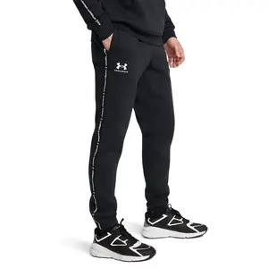 Мужские брюки UA Icon Fleece Jgr Taping Under Armour, черный