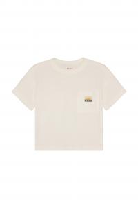 Noppies Футболка из шерсти белая