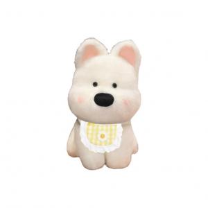 Плюшевая игрушка милый супер очаровательный щенок West Highland, девчачьи трогательные питомцы плюшевая кукла 25 см высота AIQINGCAOZHILIAN(WANJU)