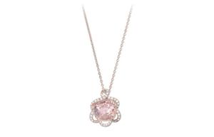 Swarovski Винтажное розовое золото с кристаллами ожерелье women's rose gold