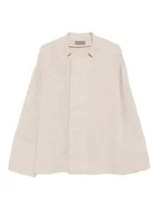 Шерстяная куртка Yohji Yamamoto, нейтральный