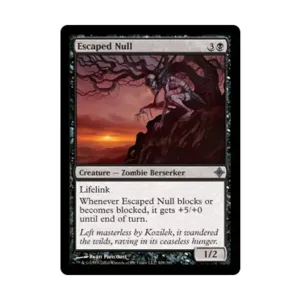 CCG Сбежавший ноль (U), MTG - Rise of the Eldrazi