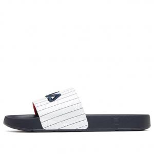 Шлепанцы FILA Beach wedges slippers White/black, черный