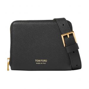 TOM FORD Кожаный женский кошелёк Чёрный