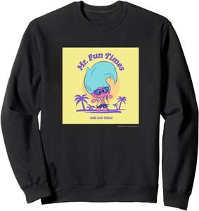 Толстовка Trolls MR.FUN TIMES, черная