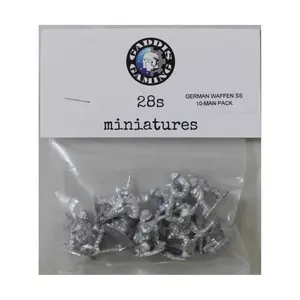 Пехотный ранец WAF из 10 человек, WWII Miniatures - Germany - Waffen SS - Infantry (28mm)