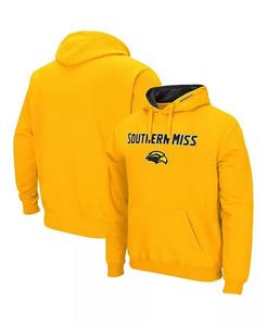 Мужской пуловер с капюшоном и логотипом Southern Miss Golden Eagles Colosseum, золотой