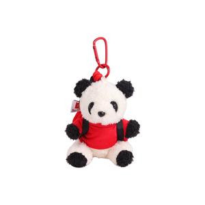 Креативный рюкзак Maillard Style Wind плюшевый кулон с пандами 12см высота X3COMMUNE, красный