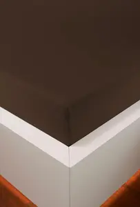 Простыня на резинке, трикотаж премиум-класса с эластаном, Eberle