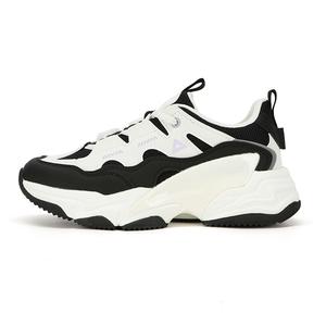 PEAK Чанки кроссовки женские лоу-топ черные/бежевые, цвет Black/Beige