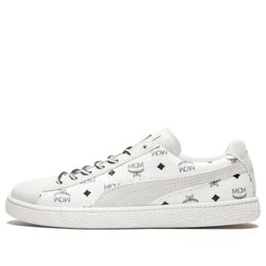 Кроссовки mcm x suede 'whisper white' Puma, черный