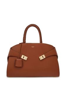 Ferragamo сумка-тоут The Hug среднего размера, коричневый