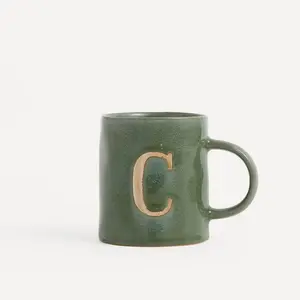 Кружка Monogram "C" El Corte Inglés, синий / белый