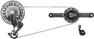 XX SL T-Type Eagle Transmission Power Meter AXS Groupset - шатуны 175 мм SRAM, Black