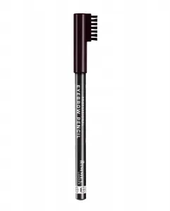 Карандаш для бровей с кисточкой Professional Eyebrow Pencil Rimmel, Black 004