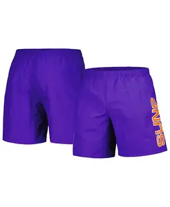 Мужские шорты Phoenix Suns Hardwood Classics 1992-2000 Throwback Logo Heritage в фиолетовом цвете Mitchell & Ness
