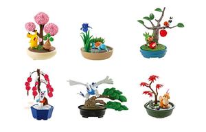 Re-Ment Pokémon коллекция персонажей коллекция горшечных растений 2 история четырех сезонов мистери боксы полный набор 6 шт