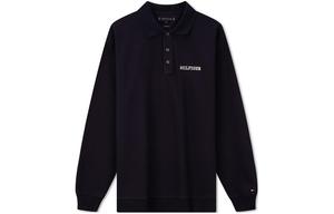 Длинный рукав поло мужская Tommy Hilfiger, синий