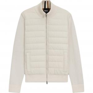 HUGO BOSS Куртка с мягкими вставками, White