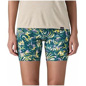 Шорты Nether liner - женские Patagonia, Wild Botanist: Wetland Blue