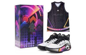 Футболка 5 поколений Taichi противоскользящие износостойкие низкие баскетбольные кроссовки мужские белый серый в коробке PEAK