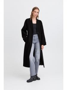 Куртка IHJANNET, стандартного кроя, черного цвета ICHI