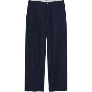 Брюки SS25 Tuck Club Casual мужские Nanamica, синий