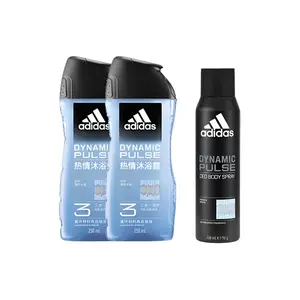 Освежающий набор для ухода за телом с длительным эффектом успокаивающее действие для кожи комплект из четырех предметов Adidas