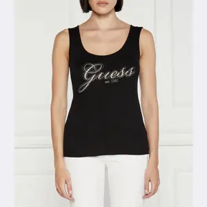 Облегающий топ Guess, черный