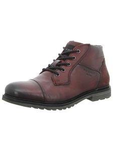 ботильоны бордового цвета Bugatti