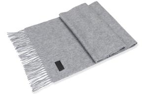 Шарф из чистого кашемира Unisex ELLE, modern серый