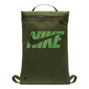 Спортивная сумка Nike Utility Graphic Training Gym Sack, цвет «оливково-зеленый»