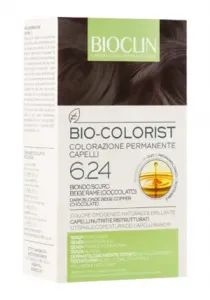 Bioclin Bio-Colorist 6.24 Натуральная краска для волос темно-русый бежевый медный