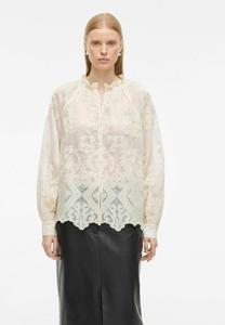 Блуза Rouge Edit Button-down blouse, Birch/White