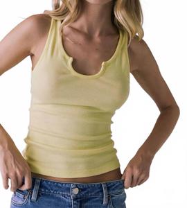 Майка Notch U цвета лимон Chaser, лимонный