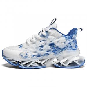 Низкие массивные кроссовки мужские NANJIREN, Blue And White Porcelain