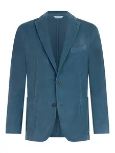 Вельветовый пиджак K-Jacket Boglioli, синий