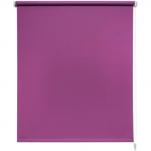 Рулонная штора Uni с боковым управлением, затемняющая, энергосберегающая, для установки с помощью сверления Liedeco, Brombeere